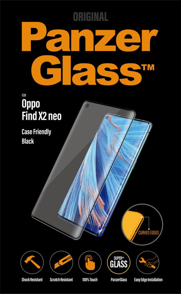 PanzerGlass 7064 Mobiltelefon-Bildschirmschutzfolie Klare Bildschirmschutzfolie Oppo 1 Stück(e)