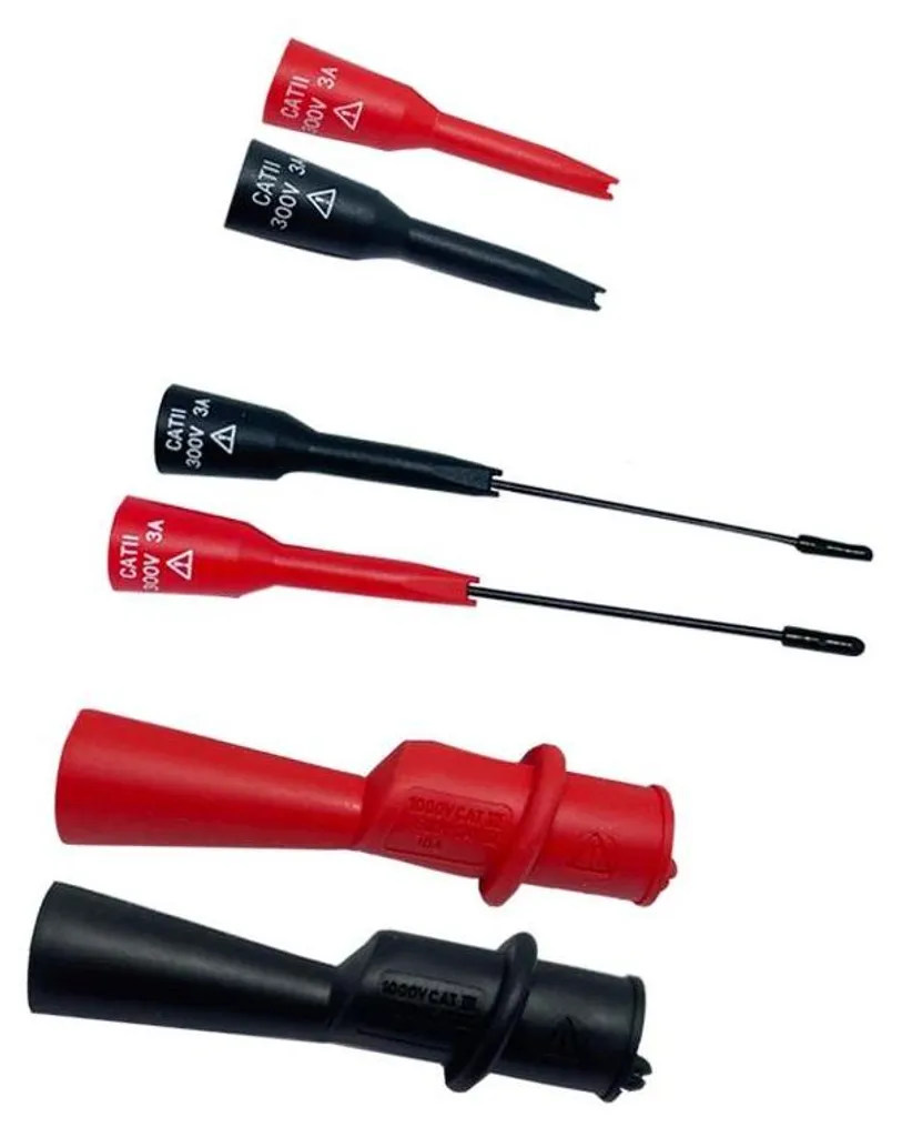 Pointes de test multimètre 6 pièces avec sondes longues haute précision