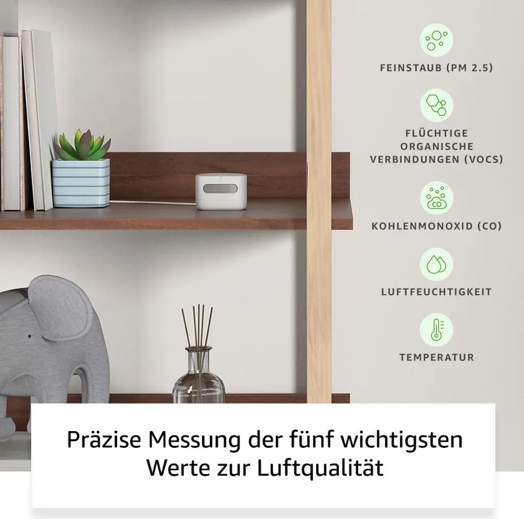 Moniteur Air contre Allergies et Polluants - Solution Smart Alexa - 2