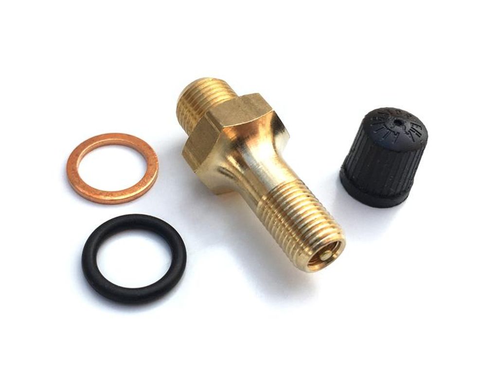 Prüfventil, Ventil zum einschrauben, Autoventil mit Gewinde G 1/8", Ventileinsatz, Vg8 AGR, Ventiladapter, Adapter