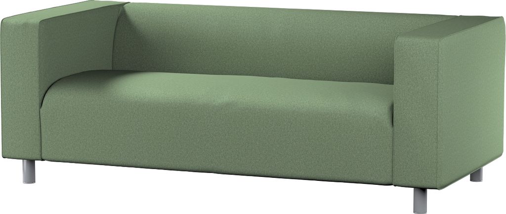 Dekoria Bezug für Klippan 2-Sitzer Sofa, grün, Sofahusse, Klippan 2-Sitzer