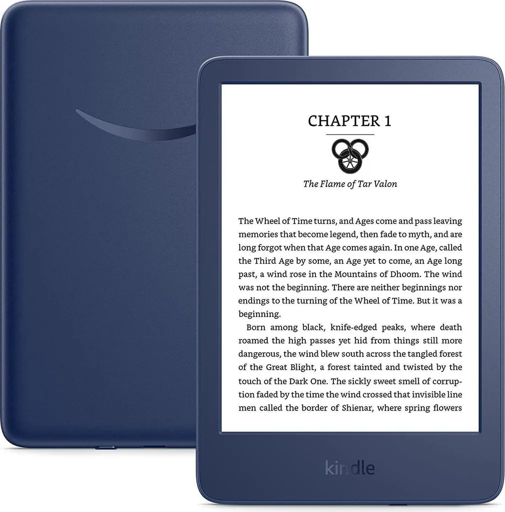 Kindle Amazon 15,2 cm liseuse 16 Go Wi-Fi noir avec écran 6 pouces