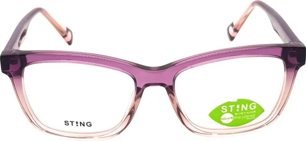 Cadre optique pour lunettes de vue Sting VSJ690 coloris bleu et noir