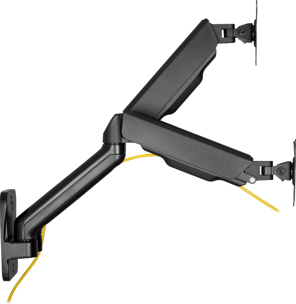 Support Mural Écran PC Extensible 90-540mm pour Double Moniteur 17-32 - 3