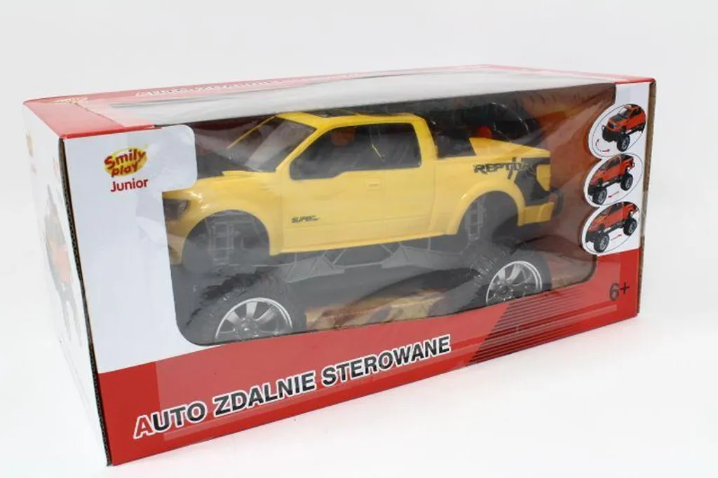 Voiture RC Junior Jaune USB ANEK - Charge Rapide et Grande Solidité