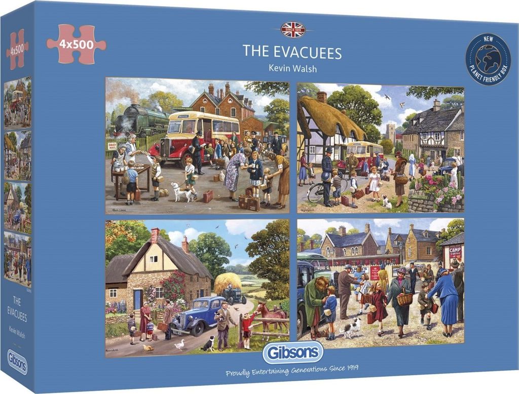 Gibsons The Evacuees, 500 Stück(e) Produktbild 