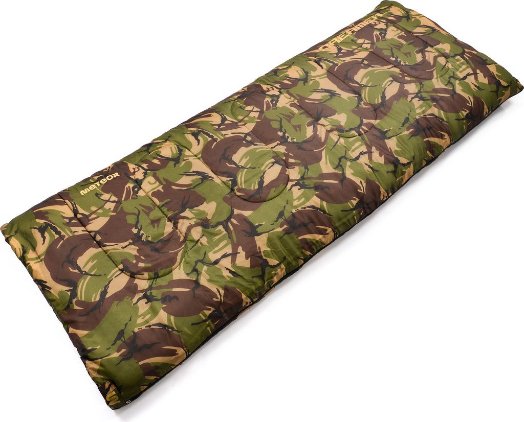 meteor Dreamer Schlafsack, Deckenschlafsack 190 x 75 cm, Koppelbar - L ,camo
