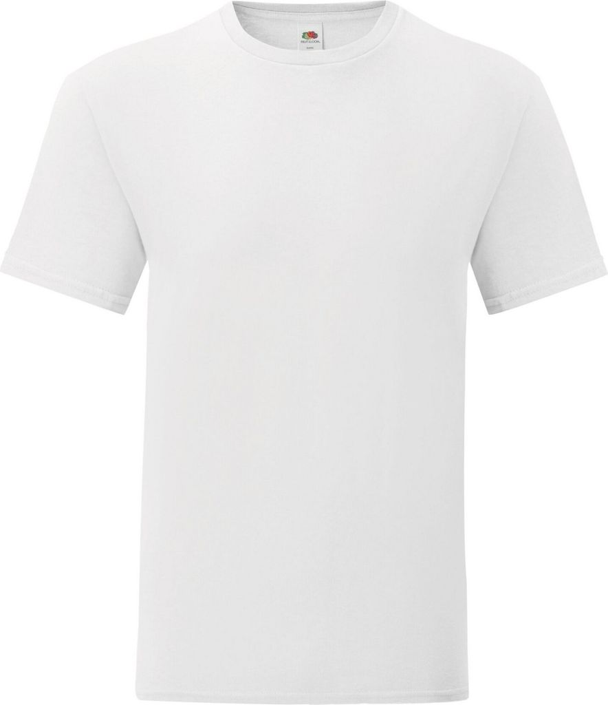 Fruit of the Loom - "Iconic" T-Shirt für Herren RW9309 (XL) (Weiß)