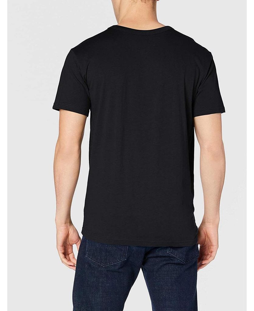Stedman Herren T-Shirt Ben mit V-Ausschnitt LT843 (2XL) (Schwarz)