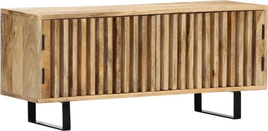 Maison Exclusive - TV-Schrank 90x30x40 cm Massivholz Mango