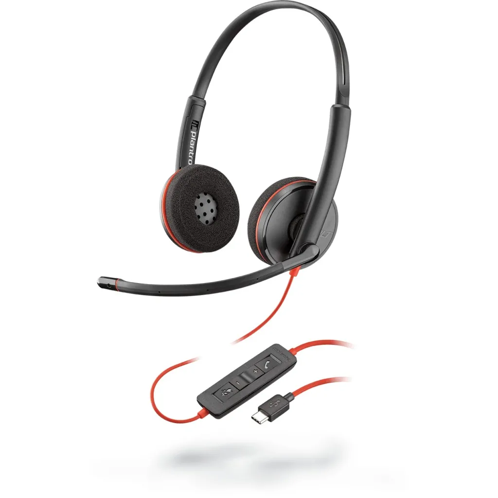 Poly Blackwire C3220 casque audio USB avec micro fixe et son large bande