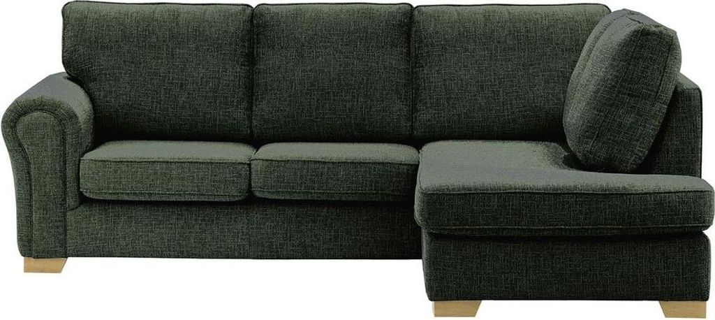 Rechtsseitiges Ecksofa Bonna-Vitolini 097-1731-wax black