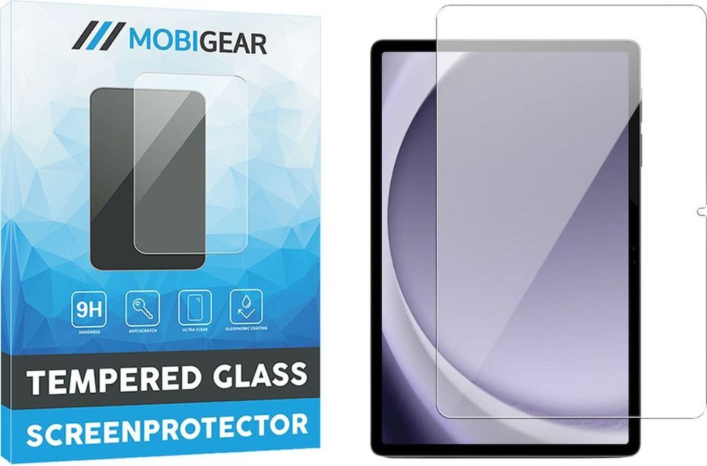 Mobigear Samsung Galaxy Tab A11 Plus Panzerglas Gehärtetes Glas Displayschutz - Hüllenfreundlich