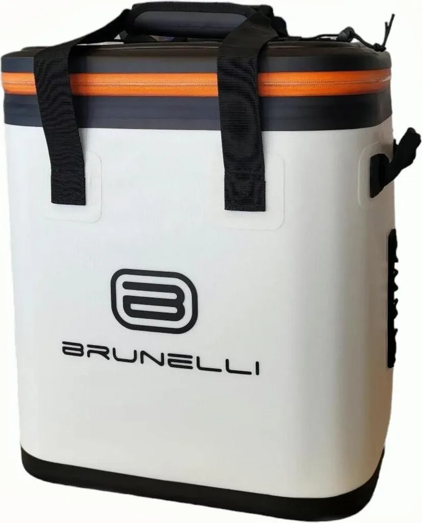 BRUNELLI Zaino Frigo 25L Bianco - Il Tuo Compagno di Viaggio per l'Estate