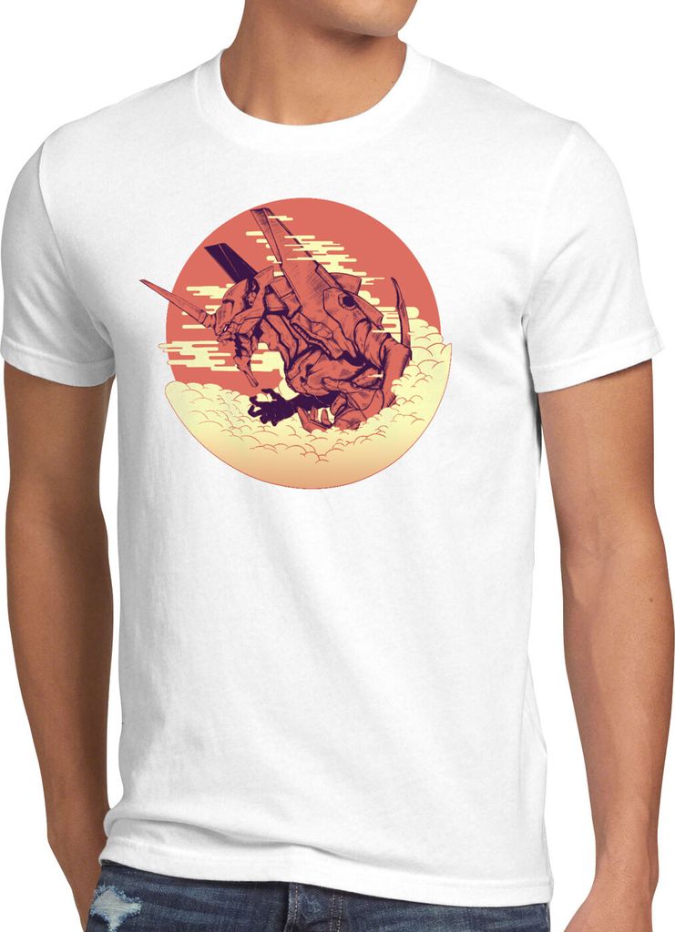 style3 Mecha Morgen Herren T-Shirt neo tokyo3 evangelion