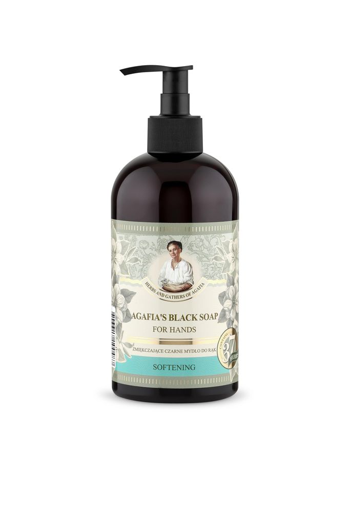 Babushka Agafia Softening Agafia’s Black Soap for Hands, 500 ml