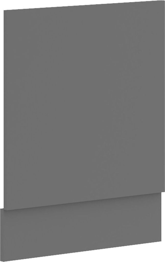 Frontblende für integrierten Geschirrspüler 60 cm Küche NESSA Anthrazit