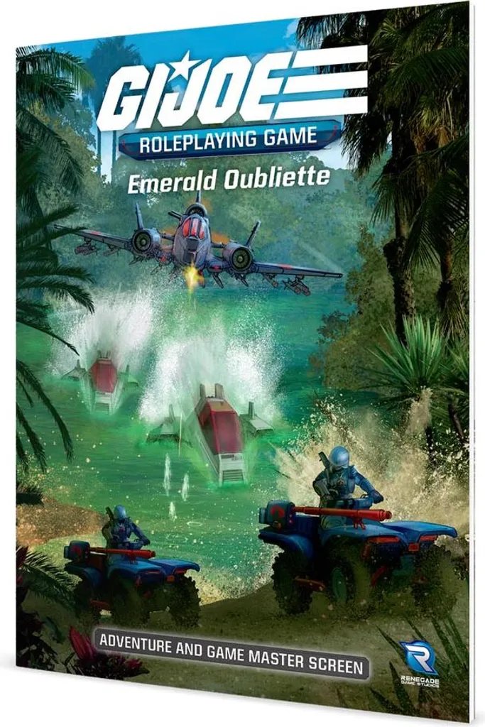 Aventure GI JOE RPG Emerald Oubliette et Écran du MJ Rigide - Version EN