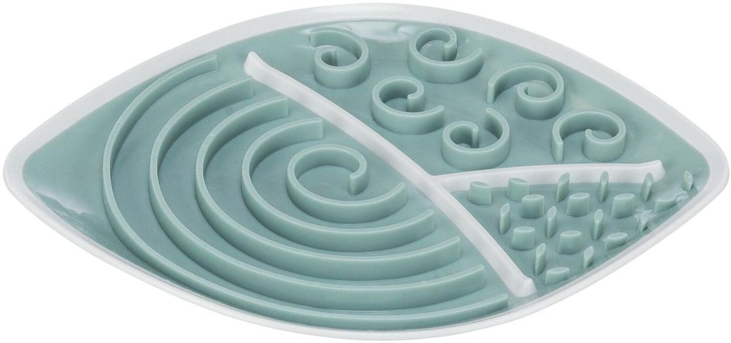 TRIXIE Lick’n'Snack Schleckplatte - lime/grau - 28 × 21 cm Produktbild 