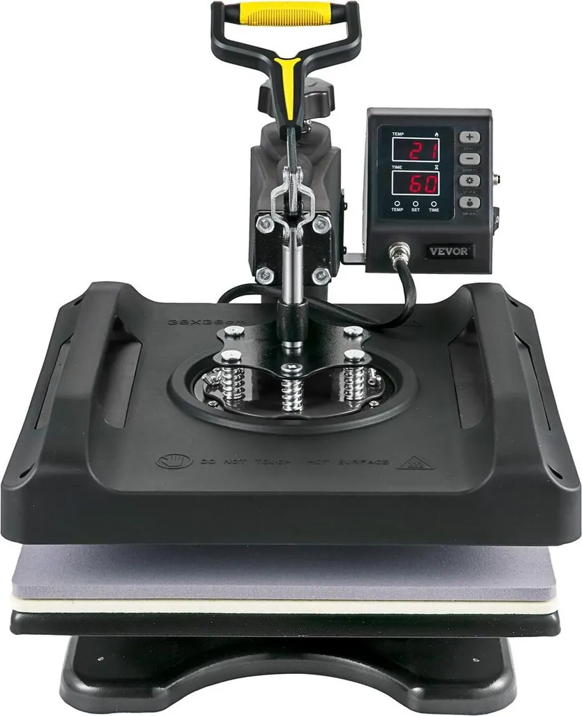 Machine pour personnaliser t-shirts et mugs 8 en 1 DIY 38x38cm 1000W - 9