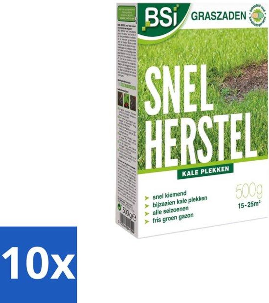 Graszaad Snel Herstel Dicht & Sterk Gazon Bulkverpakking 500 g 10 Stück