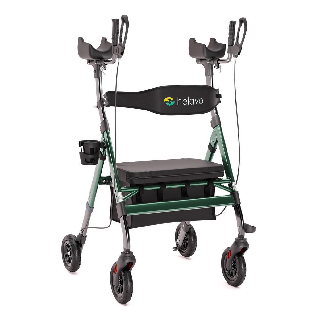 Helavo Extra breiter Schwerlastrollator Arthritis-Rollator Produktbild 