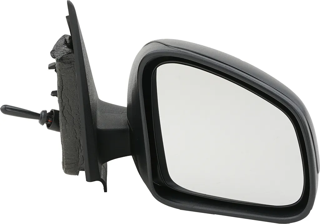 Rétroviseur noir Johns droit pour Smart 453 de 07/14 montage facile