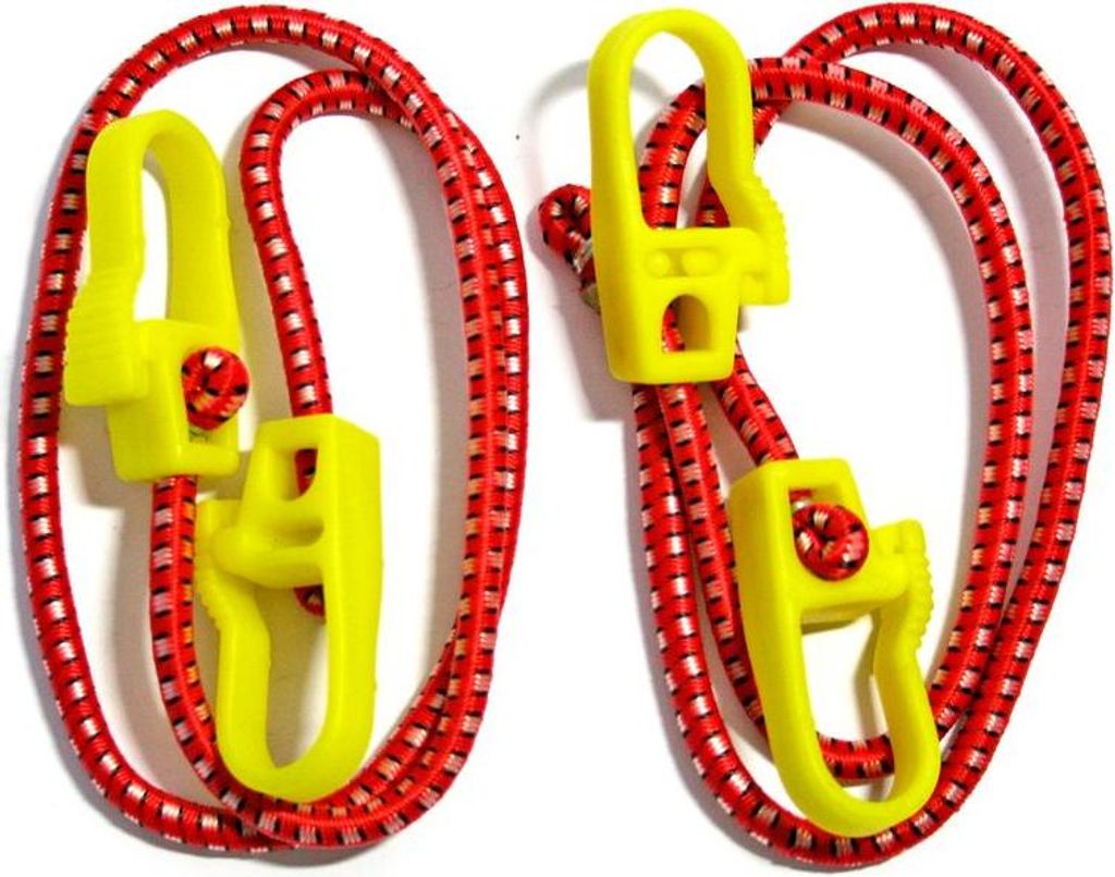 Gummispanner Strend Pro LB321, 8 mm, 2x 100 cm, mit PVC-Karabinerhaken