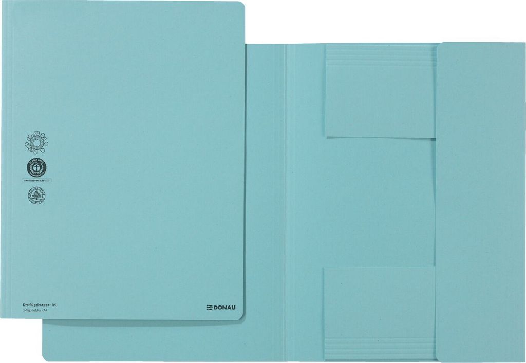 DONAU 8640030-10 Jurismappe, A4, blau