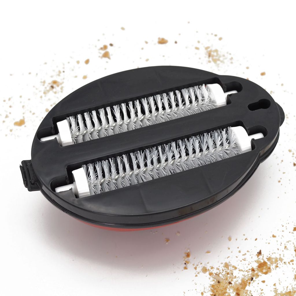 Krümelbürste Tischroller Krümelroller Tischbesen Teppich Produktbild 2