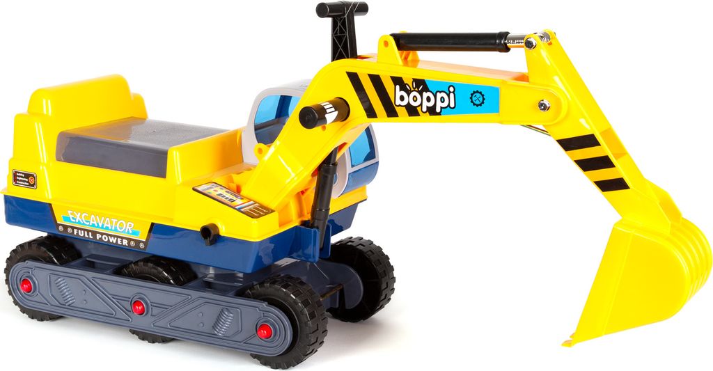 Boppi Kinderbagger Spielzeug Höhe 56cm Gelb Produktbild 3