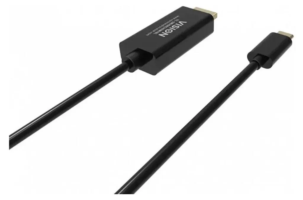 Câble DisplayPort 2m USB-C 8K Noir Vision - Performance Vidéo Haute Fluidité - 5