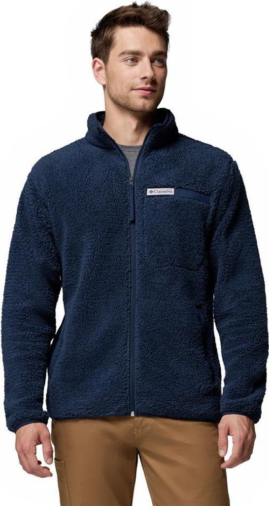 Columbia Rugged Ridge High Pile Fleece Mit Durchgehendem Reißverschluss Blau S Mann Blau S