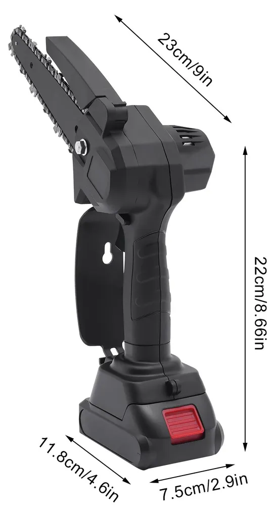 Ébrancheur télescopique 2 en 1 noir avec tête orientable précise - 4