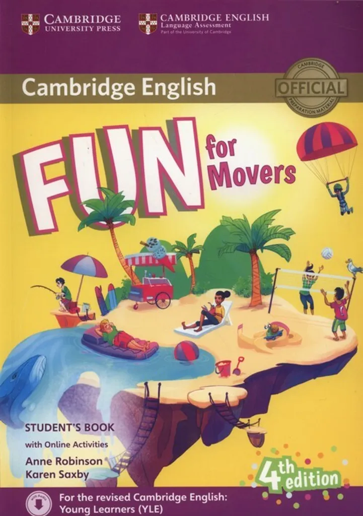 Préparation examen Cambridge A1 Movers livre élève et activités web