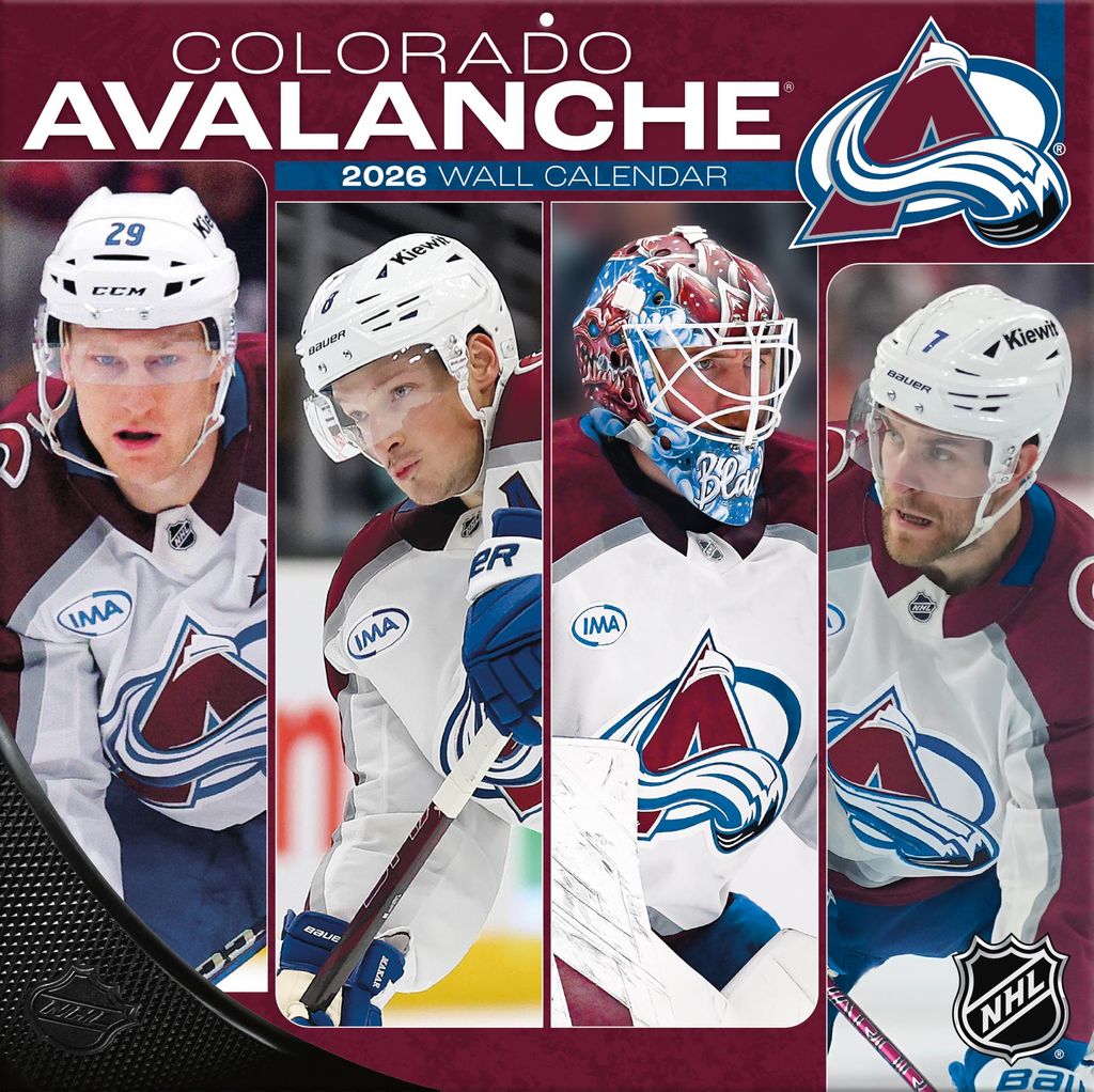 Turner Colorado Avalanche NHL 30,5 x 30,5 cm Team Produktbild 