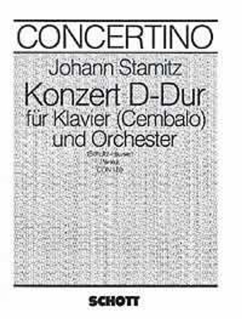 Konzert D-Dur, Op. 10/1 - Partitur - Stamitz