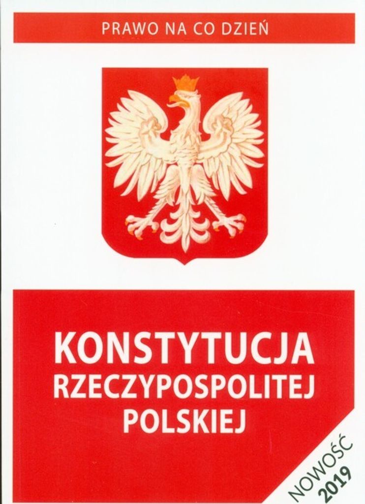 Konstytucja Rzeczypospolitej Polskiej - (Buch auf Polnisch)