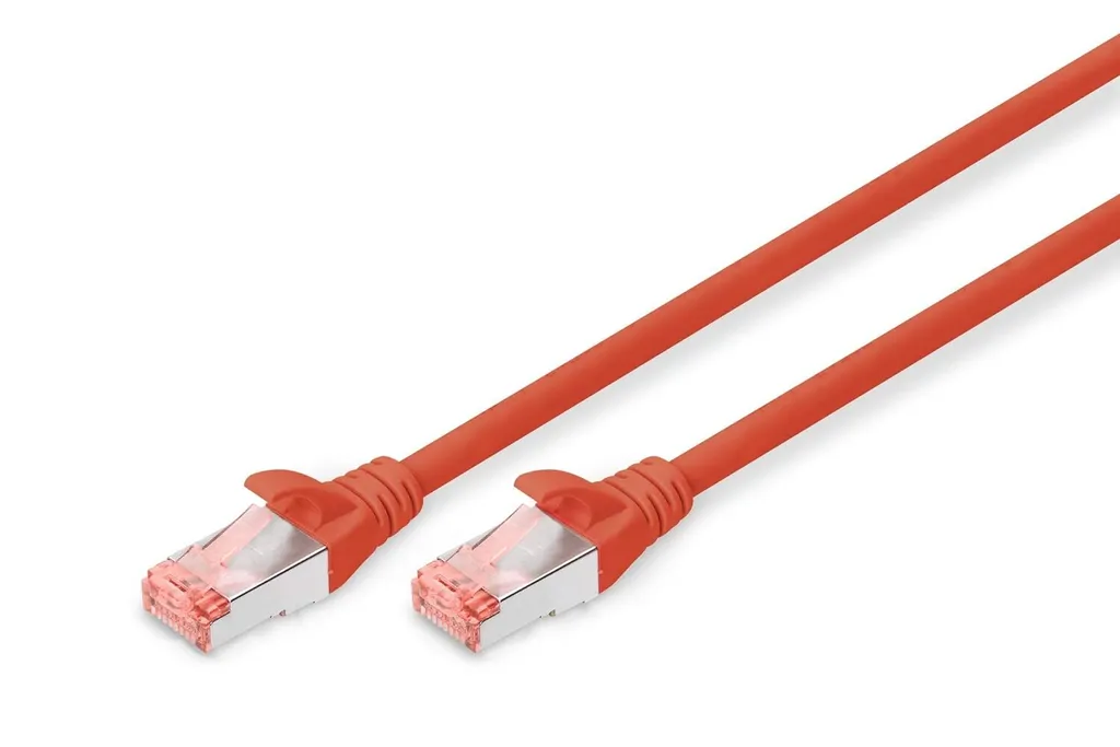 Patch Cable DIGITUS Cat6 S/FTP 1.0m Rosso | Standard LSZH Professional - 2