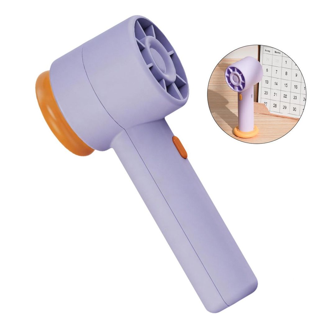 Mini Handventilator für Damen & Mädchen, USB wiederaufladbar, leise Sommer Ventilator, kompakt, tragbar, perfektes Geschenk für Frauen