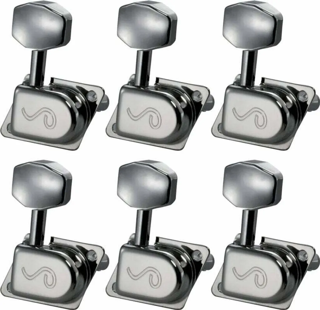 Stoppez le Désaccordage : Mécaniques Schaller 70's 6L Chrome pour Guitare