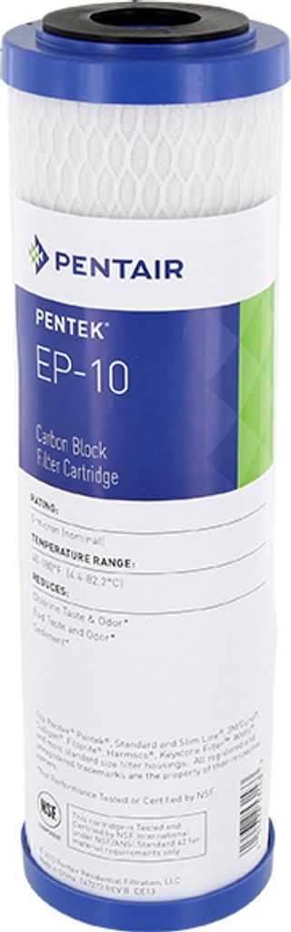 Pentek 10 Zoll Carbon Block Wasserfilter EP-10 Produktbild 