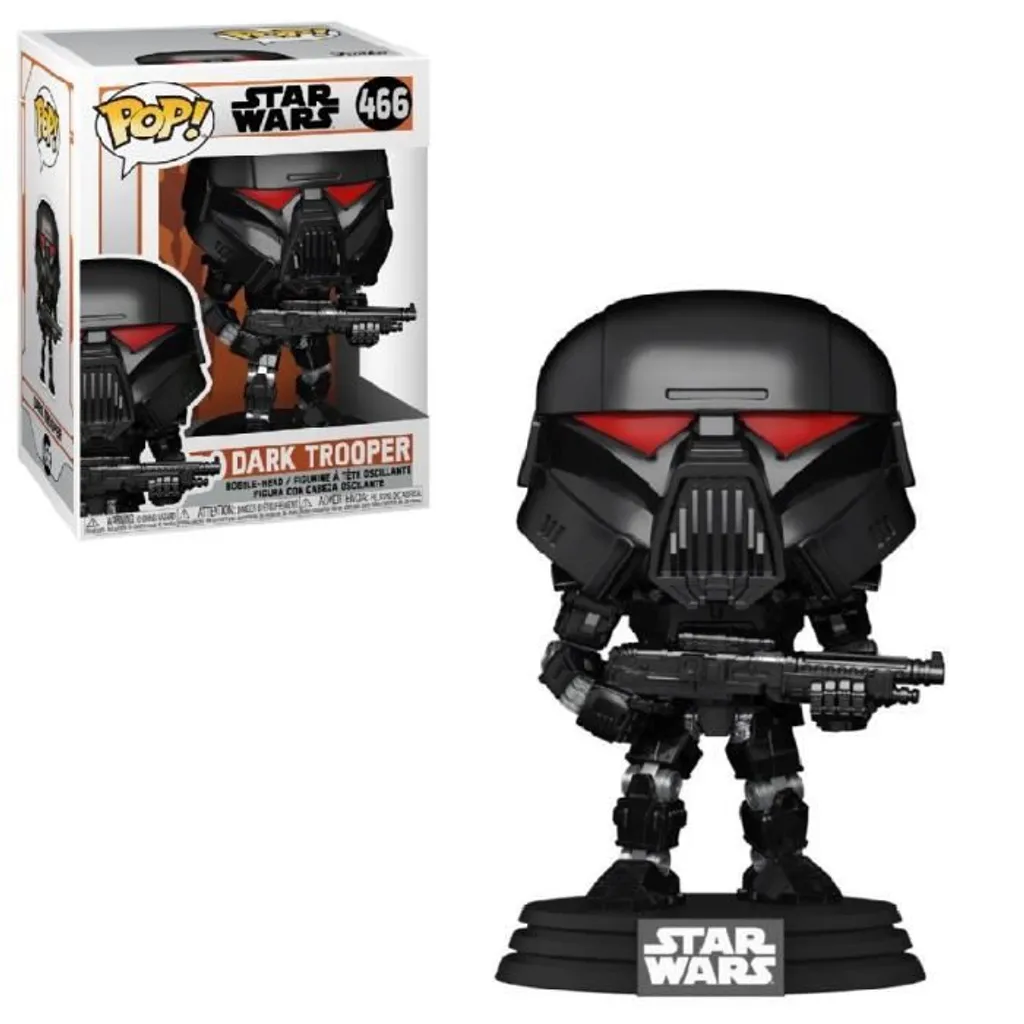 Funko Pop ! Dark Trooper pour Décoration Bureau Star Wars Mandalorian - 5