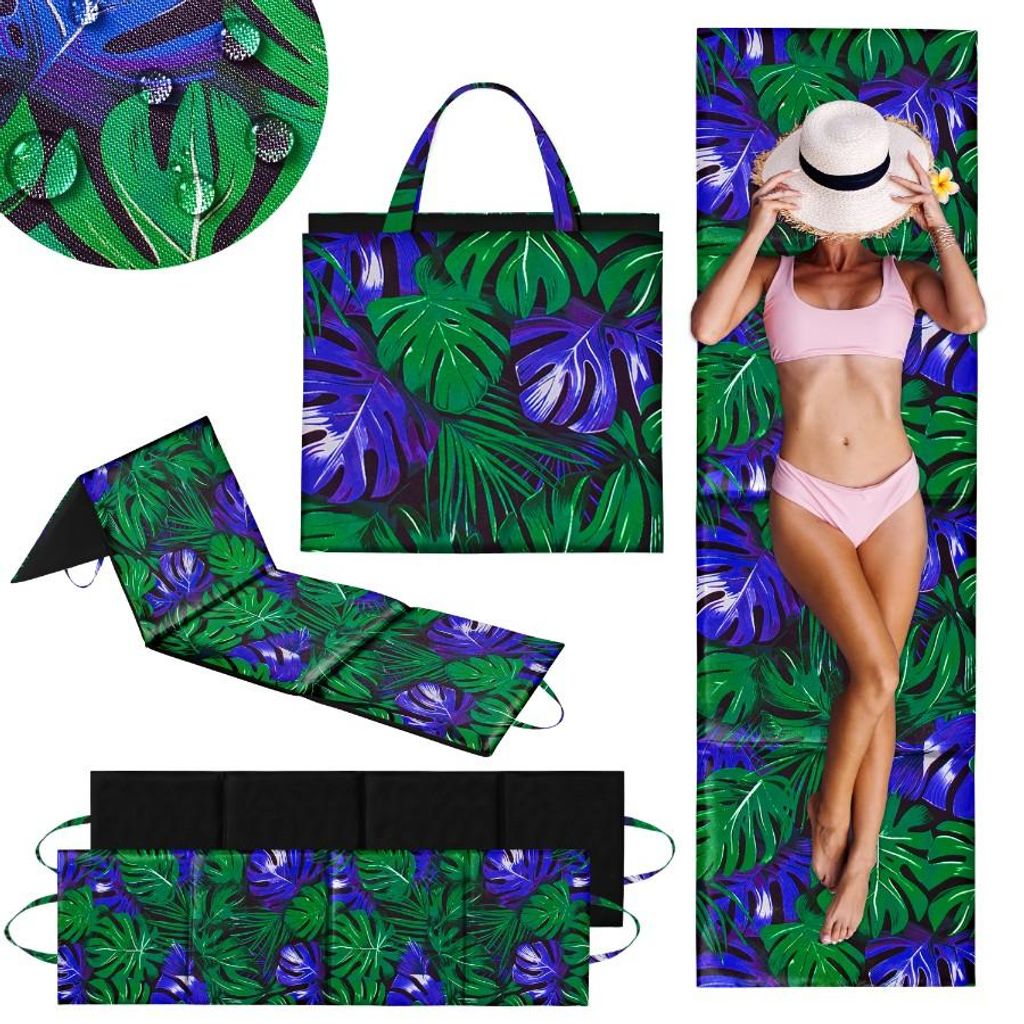 Strandmatte für Steinstrand 180x50x2cm - faltbare, Produktbild 