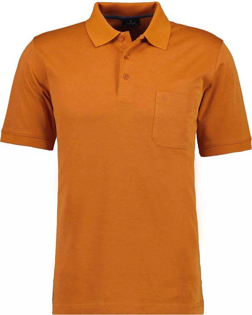Ragman H-Polo Polo Soft-Knit uni