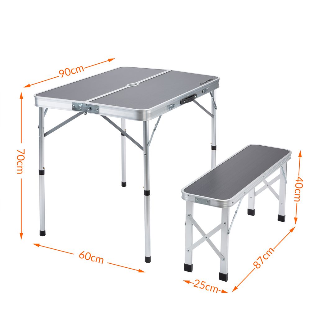 CASARIA® Klapptisch Wetterfest Höhenverstellbar Produktbild 7