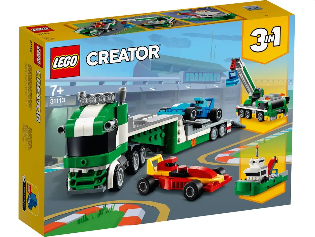 Jeu de construction camion de transport LEGO Creator 3 en 1 modulable - 27