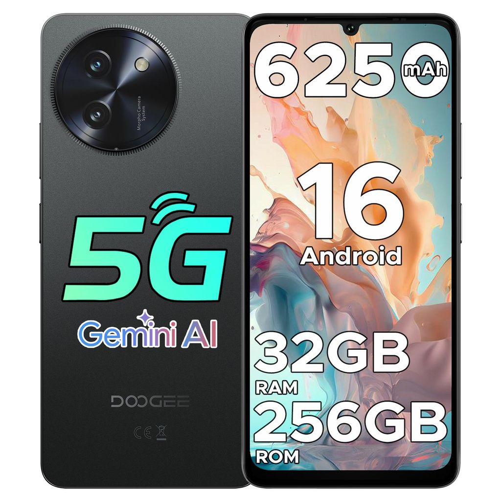 DOOGEE Note59 Pro Smartphone Handy, Android 16, 6,75" Produktbild 