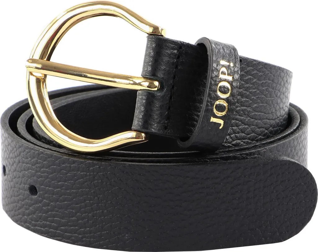 JOOP! Fashion Belt Women's W70 3.5 Nero - Cintura Pelle Alta Qualità