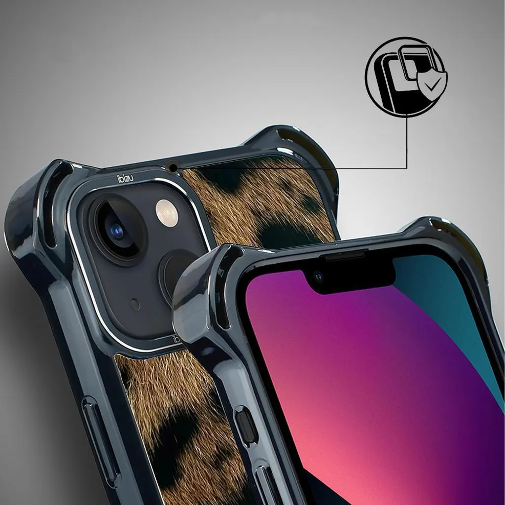 Coque iPhone 13 MagSafe DropGuard Ultra ultra-résistante imprimé léopard - 3